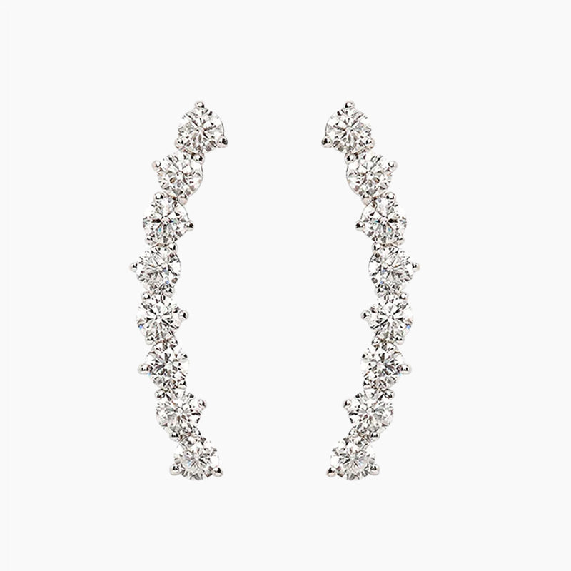 Orecchini da sposa in argento sterling