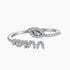 sterling silver rings; stylish wedding rings; Eamti;