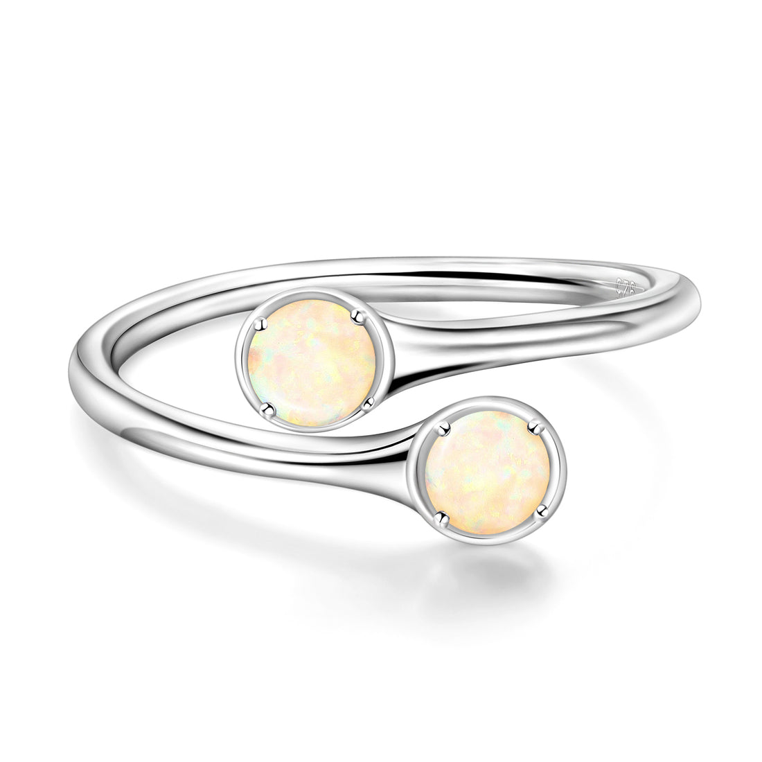 October Double Opal Birthstone
