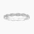 sterling silver rings; twisted eternity rings; Eamti;