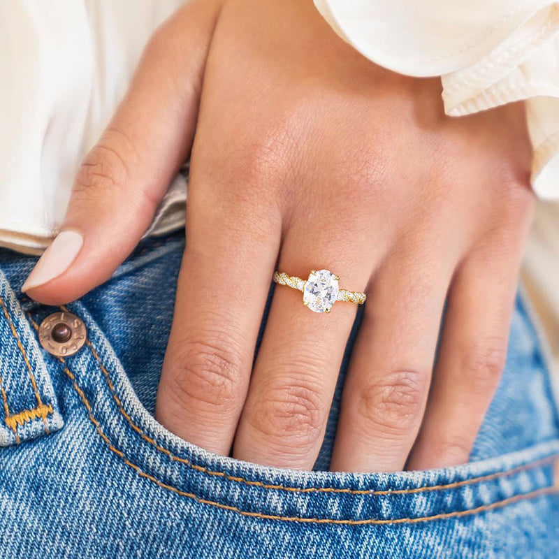 stylish engagement rings; unique wedding rings; Eamti;