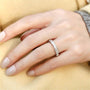 sterling silver rings, twisted gems ring, silver twist ring, wedding band for men, mens wedding band ring under $50