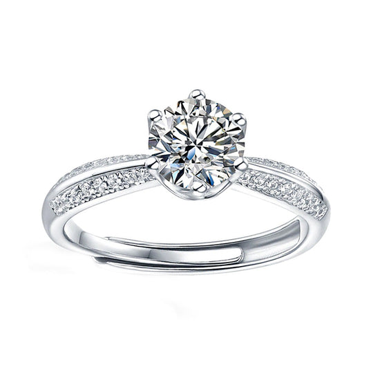 shiny wedding rings; women's engagement rings; Eamti;