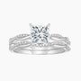 cheap wedding ring sets, wedding ring sets for him and her, stackable rings, cheap bridal ring sets, bridal set wedding ring, sterling silver bridal ring sets