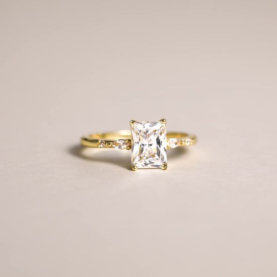 square wedding rings; affordable wedding rings; Eamti;