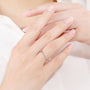 promise rings set; sterling silver rings; Eamti;
