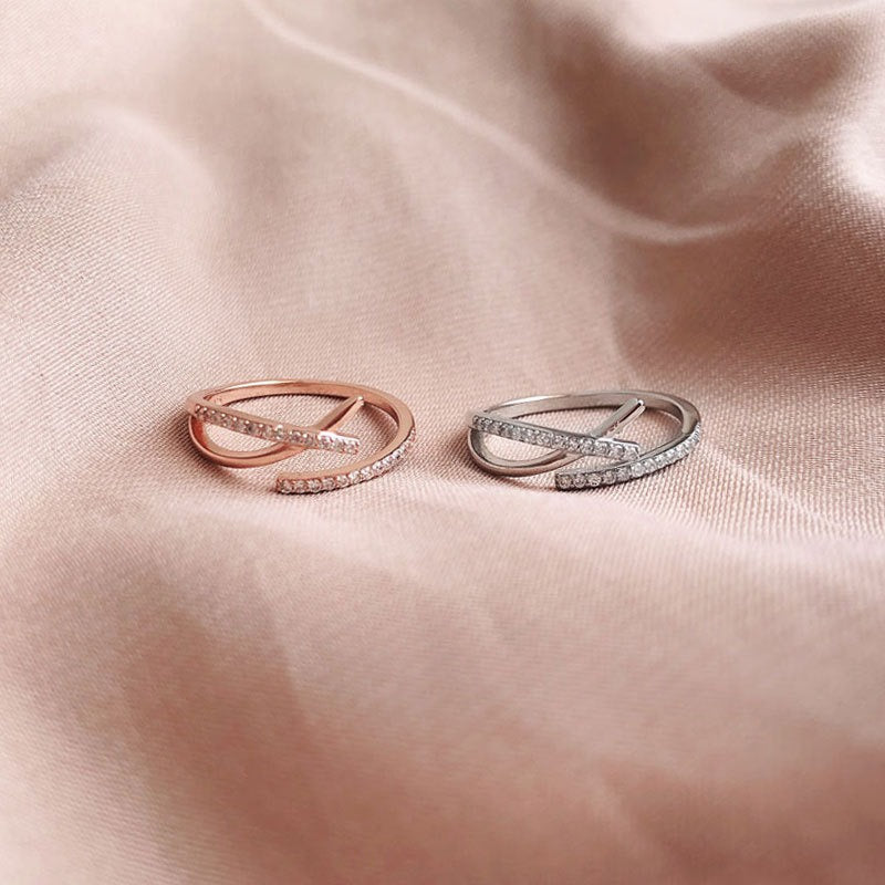 line cross rings; quality rings; affordable wedding rings; Eamti;