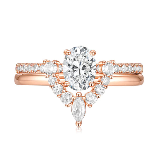 rose gold plated rings; stunning rings; Eamti;
