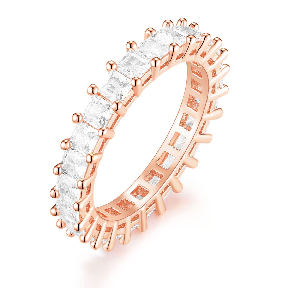 affordable wedding rings; princess wedding rings; Eamti;