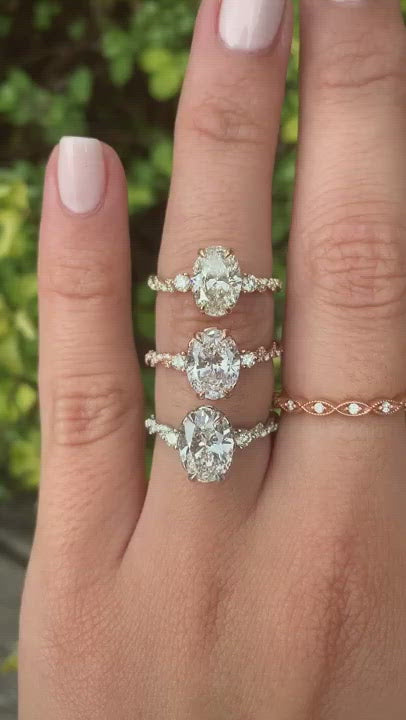sterling silver rings; affordable diamond rings; Eamti;